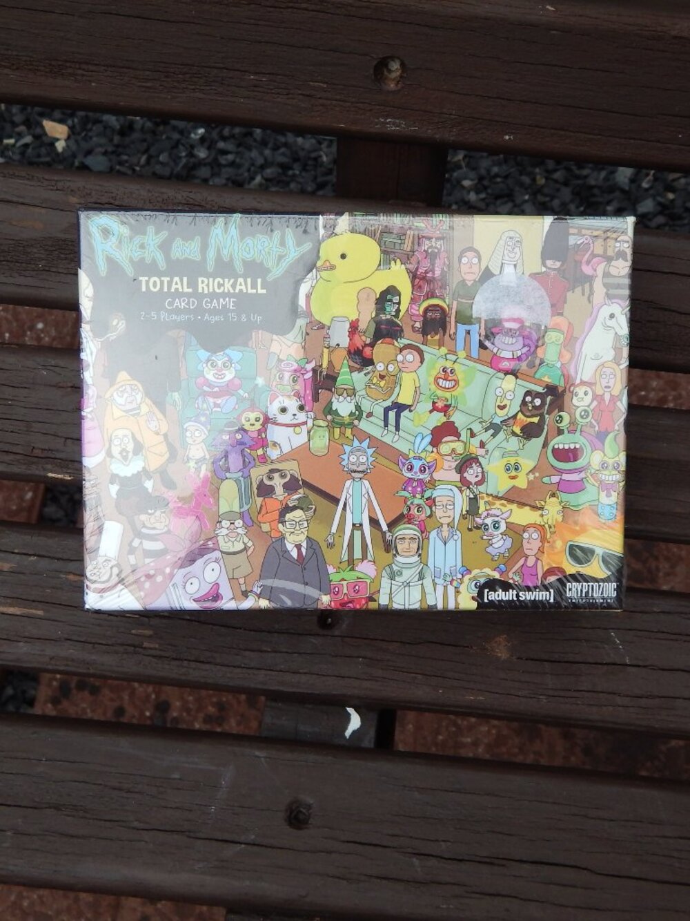 Rick and Morty : TOTAL RICKALL - Cooperative Card Game Board Game NEW